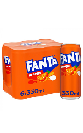 Fanta orange 6x330ml