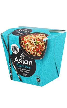 Asian Teriyaki instant noodles 250 gram