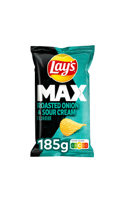 Lay's Max roasted onion & sour cream