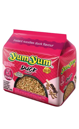 5x Yum Yum duck noodles (Eend)