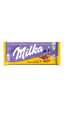 Milka Chocoladereep choco-biscuit