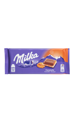 Milka Chocoladereep karamel