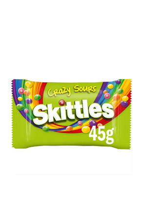 Skittles Fruit Crazy Sours 45 gram