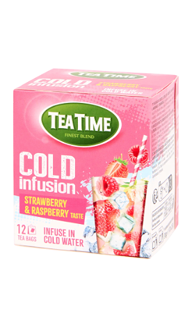 12 Cold Infusion ijsthee Strawberry & Raspberry