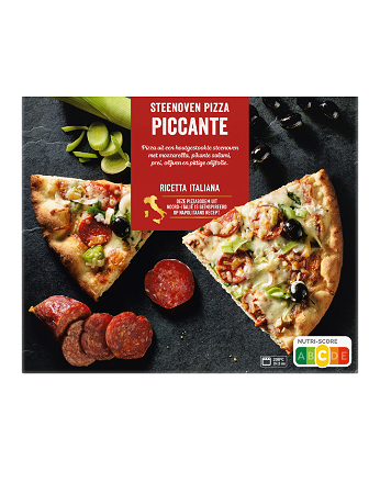 Steenoven pizza piccante 372 g
