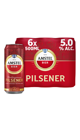 Amstel Pilsener 6x500ml