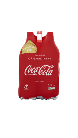 Coca-Cola Original taste 4-pack 1.5l