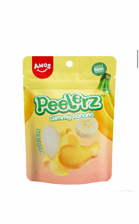 Amos Peelerz Banana Gummy 80g