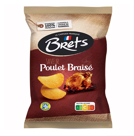 Brets Chips Braised Chicken 125g