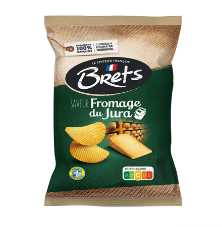 Brets Chips Jura Cheese 125g