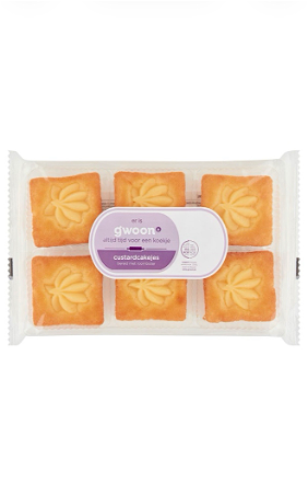 Roomboter Custard Cakejes