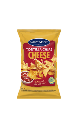 Santa Maria Tortilla chips cheese 185 g