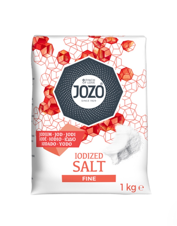 Jozo Iodized Salt Fine 1 kg (Zout)