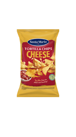 Santa Maria Tortilla chips cheese 475g (XXL)