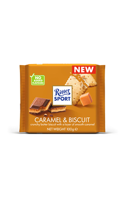 Ritter Sport Biscuit & caramel