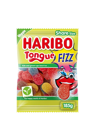 Haribo Tongue fizz zuur