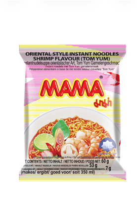 Mama Oosterse Stijl Instant Noedels Garnalen-Tom Yum-Smaak 60 g