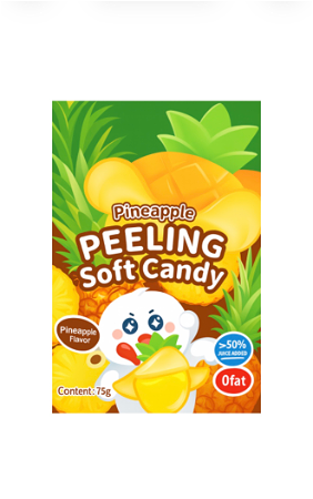 Peeling candy Ananas 75gram