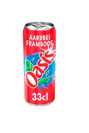 Oasis Aardbei Framboos 330ml