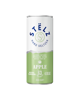 Stëlz Hard seltzer apple 250 ml