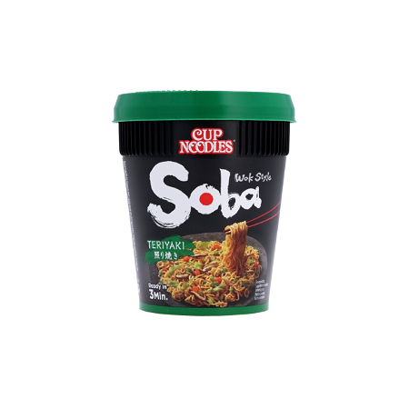 Nissin Soba cup noodles teriyaki