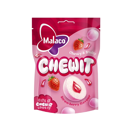 Malaco Chewit Strawberry 115g
