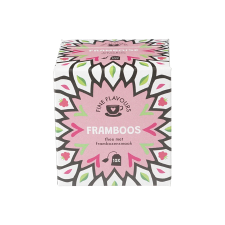 Fine Flavours Thee framboos 10 zakjes