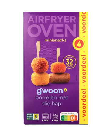 Oven partymix snacks 32 stuks