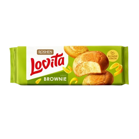 Lovita brownie blondie lemon 152g