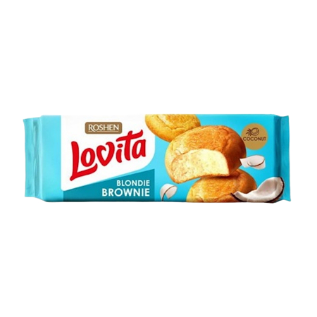  Lovita brownie blondie coconut 152g