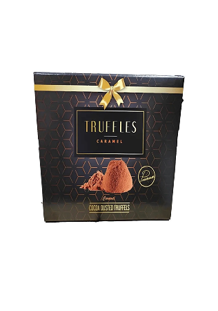 Premium Cacao truffels - karamel zeezout 150 gram