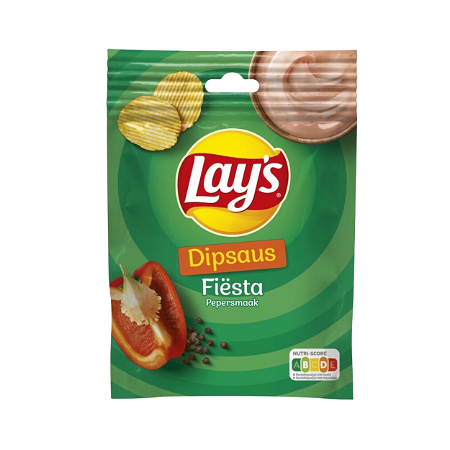 Lay's Dipsaus Fiesta Pepersmaak 6 gr