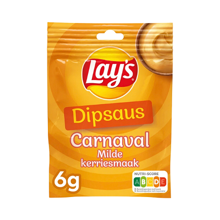 Lay's Dipsaus Carnaval Milde Kerriesmaak 6 gr