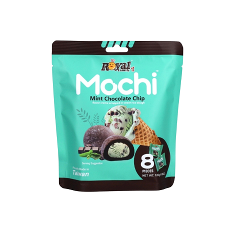 Mochi Munt met Chocoladestukjes 120g