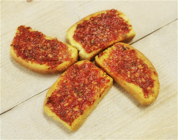  Bruschetta Toast (4 stuks)