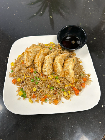 JAPANSE FRIED RICE GYOZA 