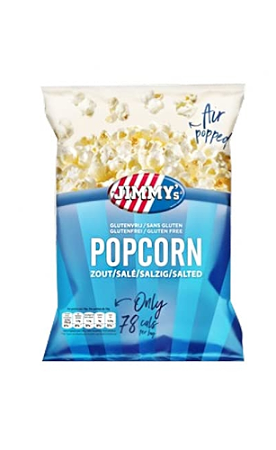 Jimmy's Popcorn Zout 17 gr