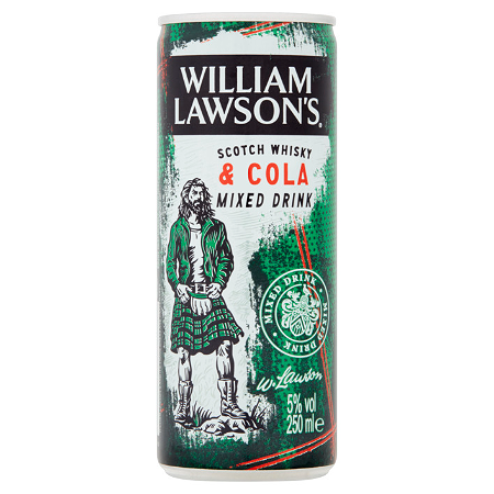 William Lawson Whiskey-Cola blik