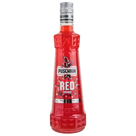 Puschkin Red Flavored vodka 100cl