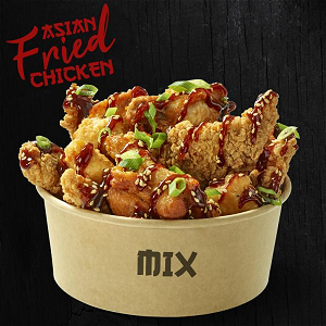 Asian fried chicken Mix(10st)