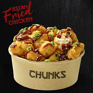 Asian fried chicken Chunks(8st)