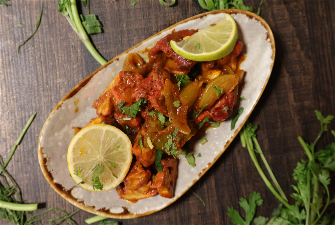Tandoori chicken tikka