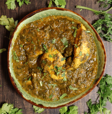 Chicken palak