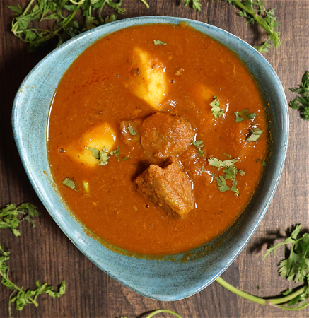 Lamb aloo