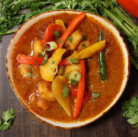 King prawn jalfrazi
