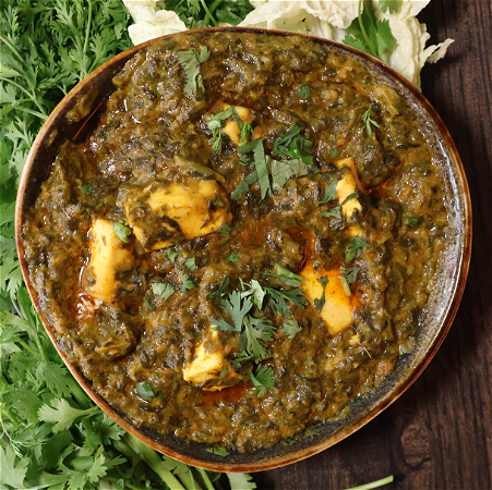 Palak paneer