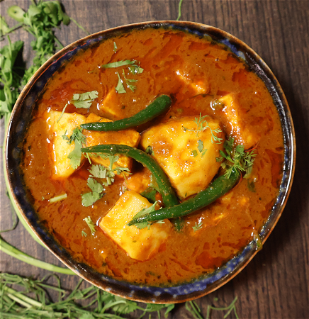 Paneer vindaloo