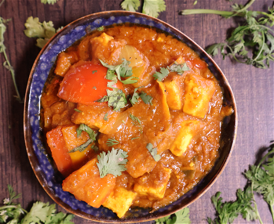 Paneer karahi