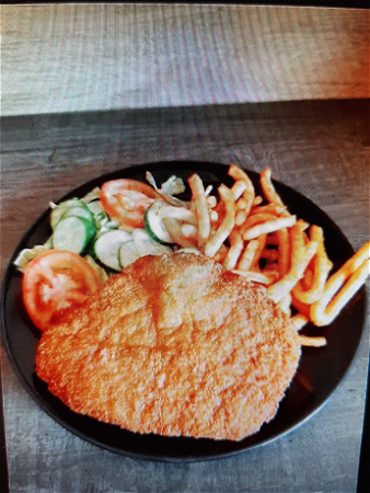 Plate wienerschnitzel 