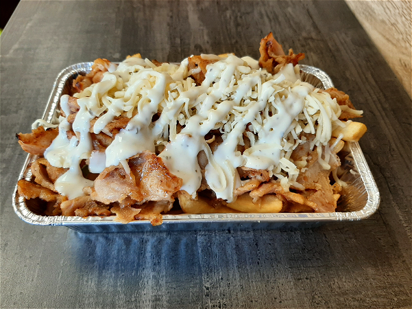 Kapsalon kip kebab 